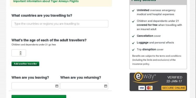 10% off Woolworths Travel Insurance - OzBargain